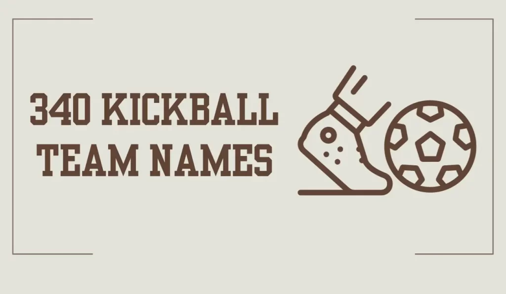 Kickball Team Name generator