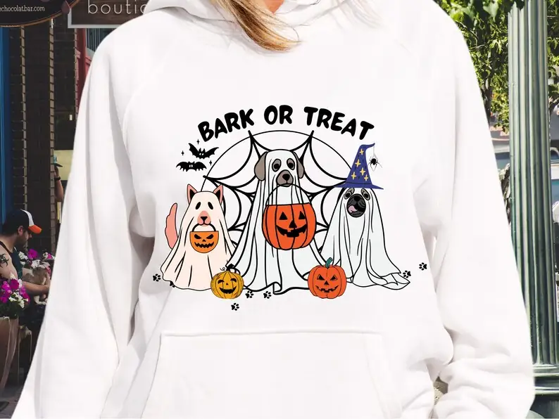 funny halloween dog sweatshirt