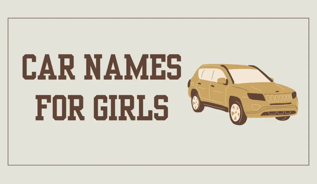 car names for girls