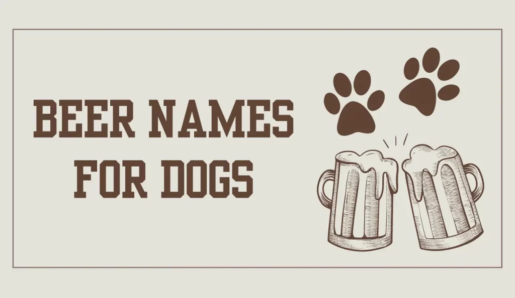 beer names for dogs