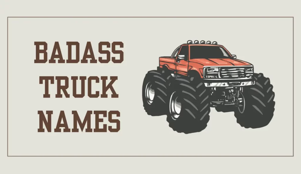 badass truck names