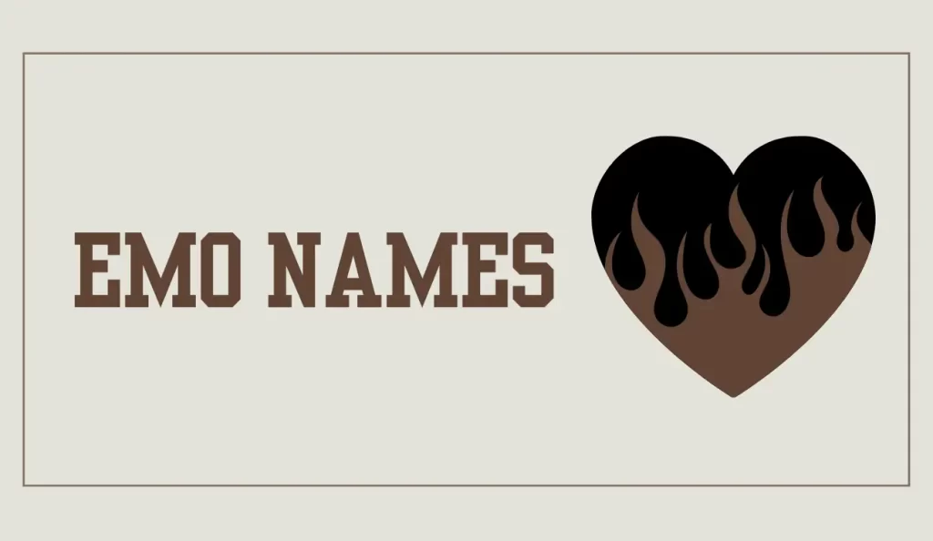 emo names