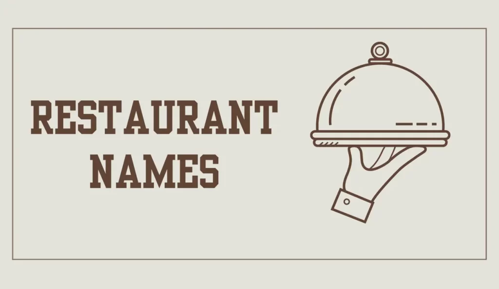 restaurant names