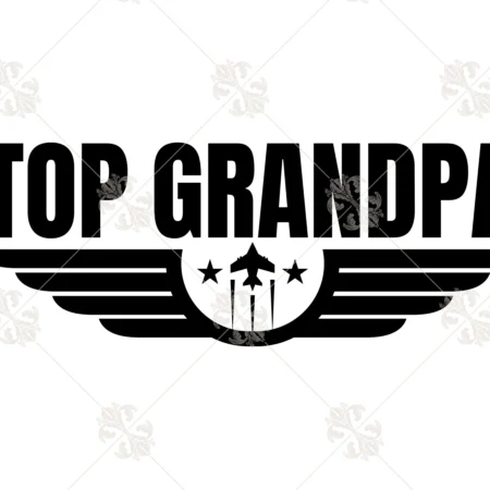 Top Grandpa SVG and PNG Sublimation Designs